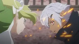 Hognir vs Ryu Epic Battle Danmachi Season 5