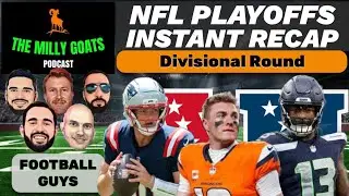 NFL Playoffs Recap: 49ers Mauled, Bills Cooked, Patriots Back + Rams/Bears