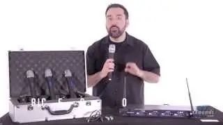 zZounds.com: VocoPro UHF-5800 4-канальная ручная беспроводная микрофонная система