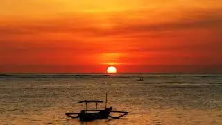 Bali Sunset Relax Cafe Jazz Music ☕ Calm Jazz Music For Relaxation, Study or Sleep