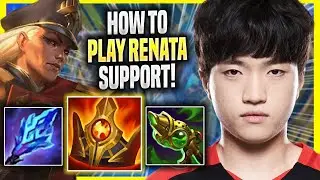 LEARN HOW TO PLAY RENATA SUPPORT LIKE A PRO! - T1 Keria Plays Renata SUPPORT vs Blitzcrank!