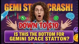 GEMI Stock Crash! 📉 Is $10 the Bottom for Gemini Space Station?