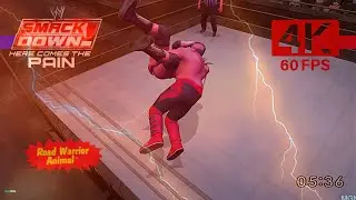 Road Warrior Animal vs Triple H | Ironman | SmackDown Here Comes the Pain |