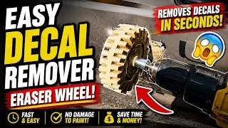 Easy Decal Remover Eraser Wheel