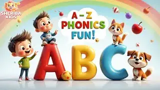 🌟 ABC Phonics A–Z Song for Kids 🎵 Learn Words Fast! | Sheribakids
