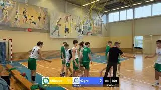 LJBL U17 Mārupe : Ogre