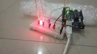 IOT BASED PROJECT WITH AUDRINO UNO R3 AND LED 💡