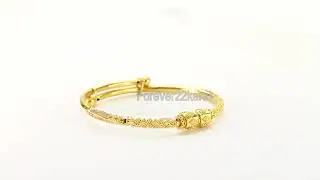 Customized Attractive Designer  Solid Gold Chain Bracelet  Jewelry for Women Forever22karat # cb1315