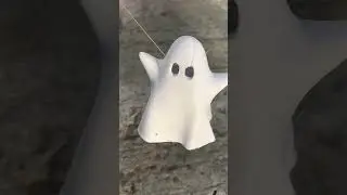 🎃👻🕷️🦇 Halloween  3D White ghost  #shorts  #halloween #Whiteghost