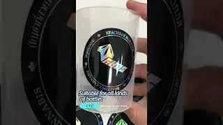Custom holographic stickers#sticker #smallbusiness #factory #stickershop #stickering #labelprint