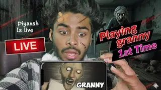 पहली बार GRANNY 3 खेलेंगे🤣😰‼️Real Game #granny #live #comedy #funny