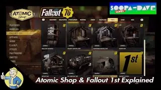 Atomic Shop & Fallout 1st Explained Fallout 76