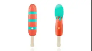 Popsicle Silicone Rechargeable Vibrator