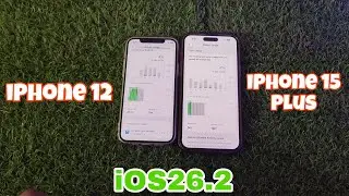 iPhone 12 iOS 26.2 Update Review | iPhone 15 Plus iOS 26.2 Update Review #ios26 #iphone12 #iphone15 
