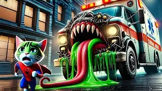 🐱 The Terrifying Encounter Between Watermelon Cat and Mutant Monster 🚑! | Spider Man Cat