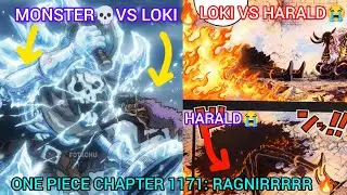 THE WORLD TREMBLES🤯🙀LOKI VS MONSTER DRAUGR💀🔥 LOKI VS HARALD😭ONE PIECE CHAPTER 1171:RAGNIR🥶#onepiece