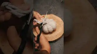 Pumpkin from Sock #pumpkin #diydecor #easydecorations #socks