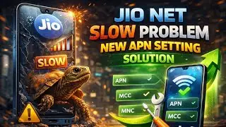 jio apn settings for fast internet📶/jio apn settings/how to increase internet speed in jio/jio apn 🚀