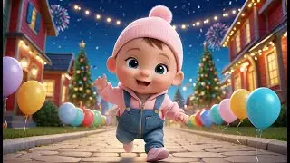 Puppy&rsquo;s Happy New Year Adventure | Fun Animals & New Year Nursery Rhyme for Kid | Baby Learning Song