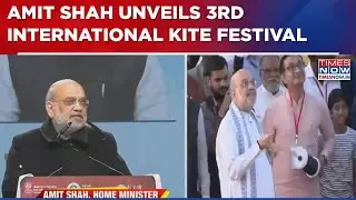 Amit Shah Unveils Third International Kite Festival In Delhi's Baansera Park | WATCH Breaking News