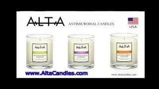 ALTA Antimicrobial Candles for Allergies