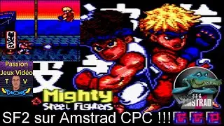 Live - Mighty S.Fighters : Un tr&egrave;s beau hommage &agrave; Street Fighter 2 d&eacute;barque sur Amstrad CPC par GGP.