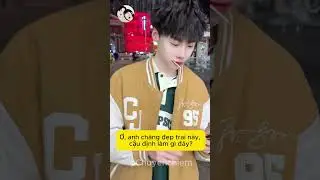 Thử th&aacute;ch sờ tay của trai lạ l&uacute;c đi thang cuốn #love #lovestory #junjun #viralvideo #shorts #funny