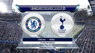 Chelsea vs Tottenham Hotspur - FIFA 15 BPL - Matchday 14 - Full Match