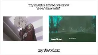 They ARE that different actually. #anime #towardtheterra #videogames #botw #zelda #nintendo 