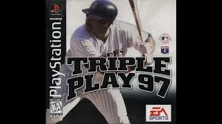 Triple Play 97 (PlayStation) — Атланта Брэйвз против Кливленд Индианс