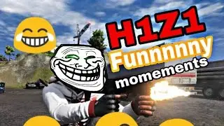 PLAYING H1Z1 BATTLE ROYAL FUNNY MOMEMENTS (KIDNINJA GAMER)