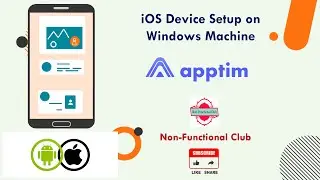 iOS Device Setup on Windows for Apptim | Demo of Report creation