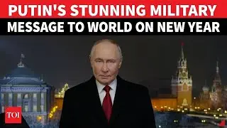 Putin Drops Bombshell New Year Message On Ukraine War, Shocks Zelensky & Europe | WATCH