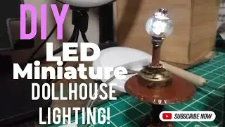 DIY LED Miniature Dollhouse Lighting!