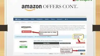 How to get Amazon Coupons - 27coupons.com
