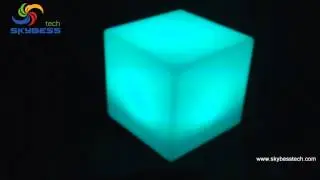 Light cube seat
