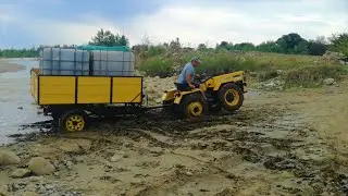 Am ramas impotmolit cu tractorul Pasquali 425 ( Motopompa Ruris pp50)