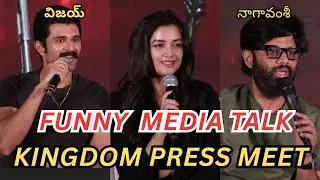 Kingdom Team Media Interactions |VijayDevarakonda | Nagavamshi|BhagyaShree #kingdom#vijaydevarakonda