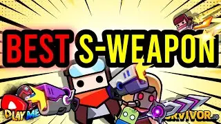 BEST S-GRADE WEAPON IN SURVIVOR.io - LIGHTCHASER vs VOID POWER vs SWORD OF DISORDER