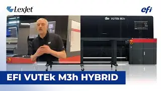 EFI VUTEk M3h Hybrid LED Printer | Wide Format Wednesday