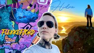 Norway Road Trip: Flekkefjord Street Art & Beautiful Hidra