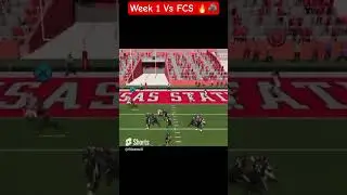 Week 1 recap 🐺🔥#cfb25rebuild #cfbdynasty #arkansasstate #redwolves #gameplay #spreadoffense