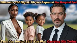 Billionaire Ceo Signed Divorce Papers At Her Hospital Bed — Then The Doctor Said She Was Carrying Hi