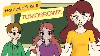 Annoying things about school (Relatable) ft. TJ Toons and Rebaka-chan