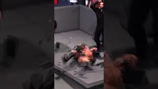 CHOKESLAM ON ANNOUNCER TABLE TO RANDY ORTON | EXTREME MOMENT | ROKOX GAMER #shorts