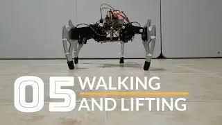 Raspberry Pi Quadruped Walking And Lifting