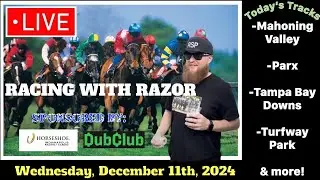 LIVE Horse Racing for Turfway Park, Remington, Delta Downs, Charlestown and more | Wed Dec 11th