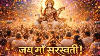 🎶 Saraswati Puja Special | जय माँ सरस्वती | Knowledge • Music • Celebration 🔥