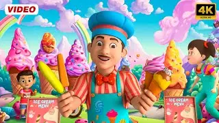 आइसक्रीम वाला 29 Minutes 3D Nursery Rhymes | Eyescream Wala  | Child Baby Kids | Poem & Songs