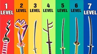 7 Level of Strongest Weapons in Demon Slayer